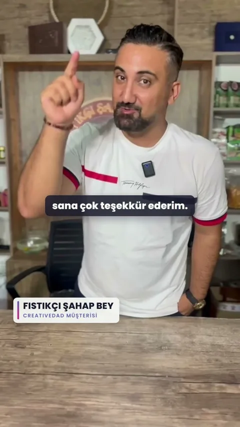 Fıstıkçı Şahap Bey röportajından bir kare